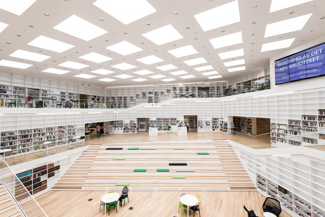 Biblioteca y mediateca Dalarna / ADEPT - Bibliotecas
