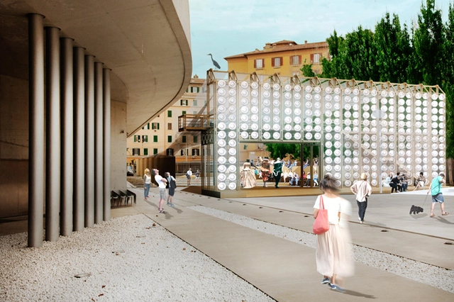 Orizzontale's Recycled Keg Wall Wins YAP MAXXI - Featured Image