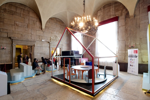O "interior urbano" do Pavilhão de Taiwan proposto por Jimenez Lai - Imagem de Destaque
