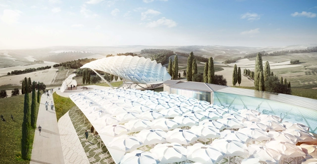 Asymptote Architecture diseña "Parque de los ángeles" en Italia - Museo