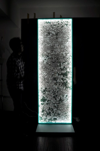 Ciudad Lineal, diseño de Mampara Corian / Iñaki Echeverría - Imagen Principal