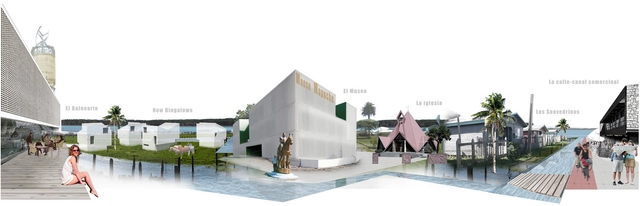 Ganador Concurso OPPTA: "ISLAND" Puerto Saavedra / Jordi Safont-Tria - Imagen Principal