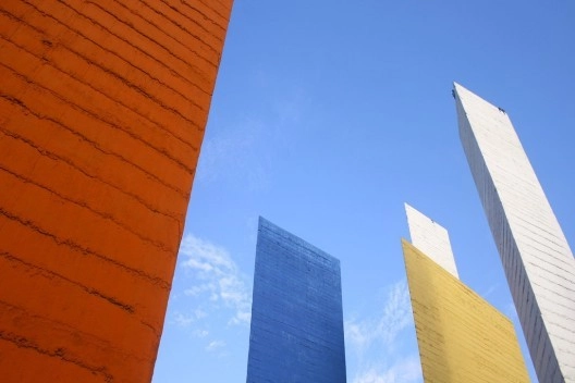 Torres de Satélite y Museo Diego Rivera ahora Monumentos Artísticos - Imagen Principal