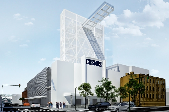 Proyecto de Enrique Norten para el Cine Cosmos / México - Imagen Principal