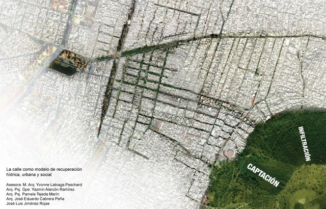 Primer Lugar del Concurso Acupunturas Hidrourbanas / Iztapalapa, México - Imagen Principal