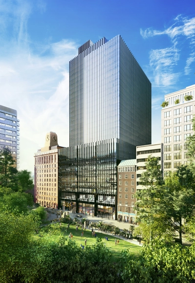 Make Architects Picked for Sydney's Wynyard Station Overhaul - Office Buildings, Facade, Cityscape