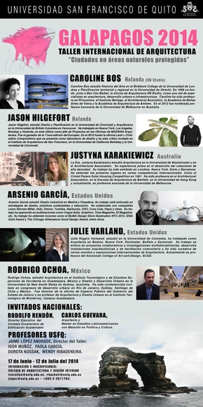 Taller Internacional de Arquitectura en Galápagos 2014 / Quito, Ecuador - Imagen Principal
