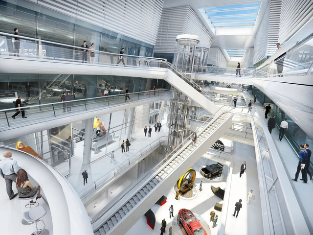 Hankook Technodome / Foster + Partners - Research Center, Handrail