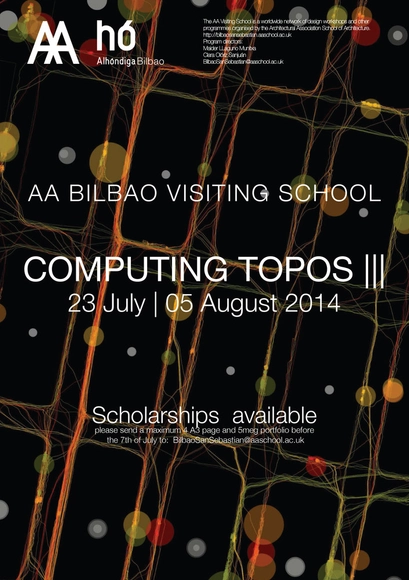 20 Scholarships the AA BILBAO Visiting School: COMPUTING TOPOS III 2014 / Bilbao, Spain - Featured Image