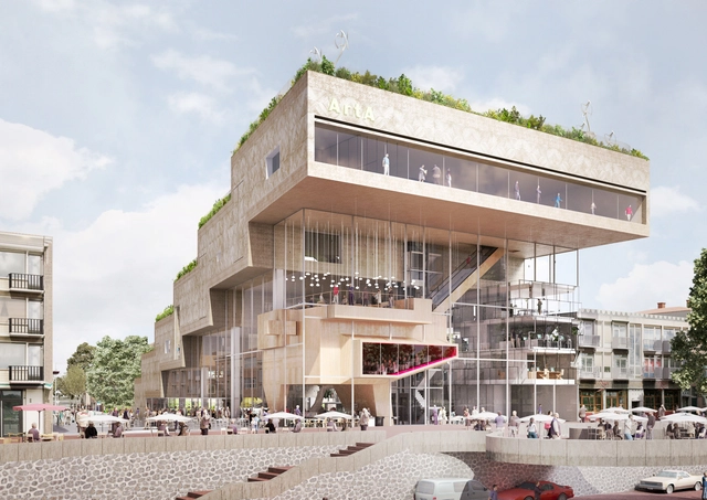 NL Architects ha sido elegida para diseñar el Centro ArtA de Arnhem - Centro Cultural