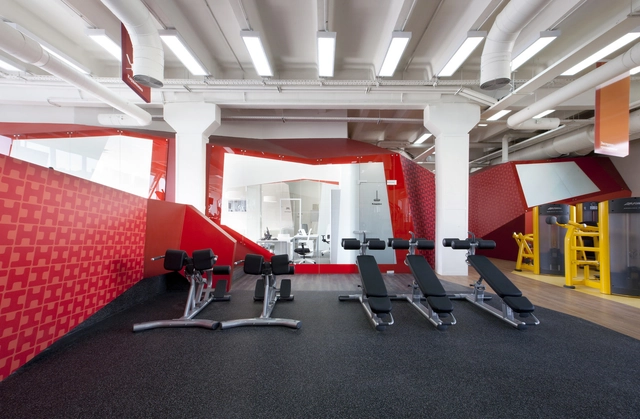Smena Fitness Club / Za Bor Architects - Fitness Club, Chair