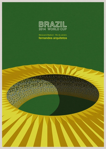 Los estadios del Campeonato Mundial de Brasil, en geniales Ilustraciones - Imagen Principal
