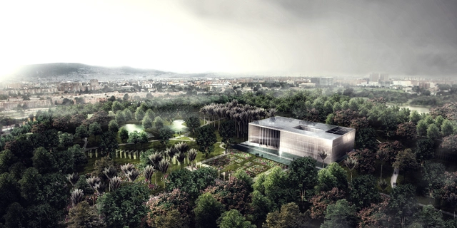 Segundo lugar en concurso público para el diseño del nuevo Tropicario del Jardín Botánico / Bogotá, Colombia - Imagen Principal