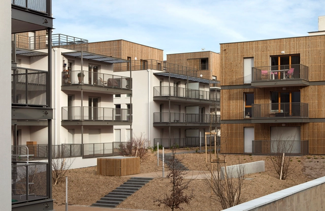 Green Cascade / Atelier de la Passerelle - Housing, Facade, Balcony