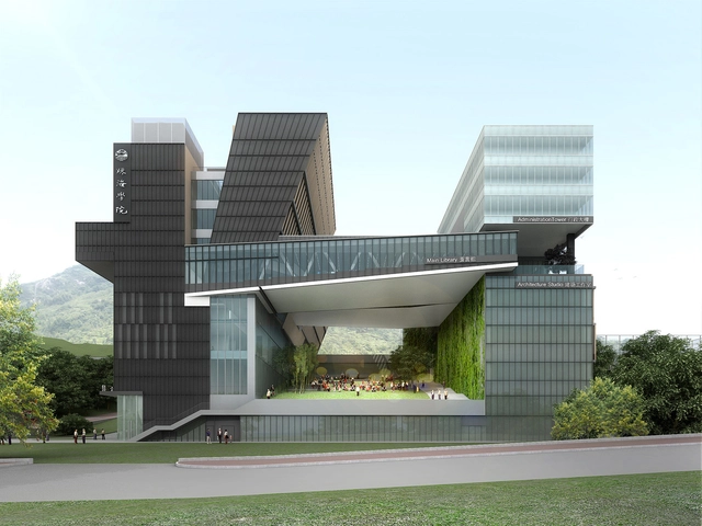 Chu Hai College of Higher Education / Rocco Design Architects Limited - University, Facade