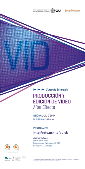 Curso de extensión en “producción y edición de video: After Effects” / ¡Sorteamos dos medias becas! - Imagen Principal