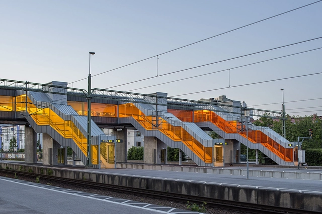 Puente Skyttelbron / Metro Arkitekter - Puente Peatonal