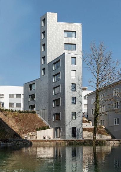 Moinho Freudenau / Furrer Jud Architekten - Habitação Coletiva