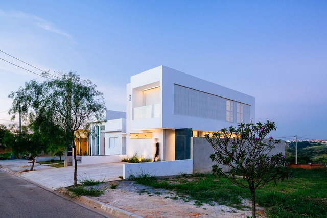 Casa Sorocaba / Estudio BRA arquitetura - Casas, Fachada, Porta