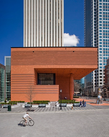 Bechtler Museum of Modern Art / Mario Botta - Museum, Facade, Cityscape
