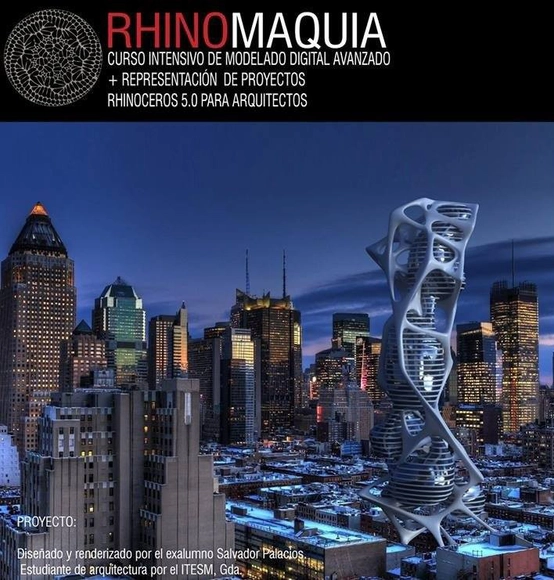 RhinoMaquia / Curso de modelado digital avanzado [¡Sorteamos un cupo!] - Imagen Principal