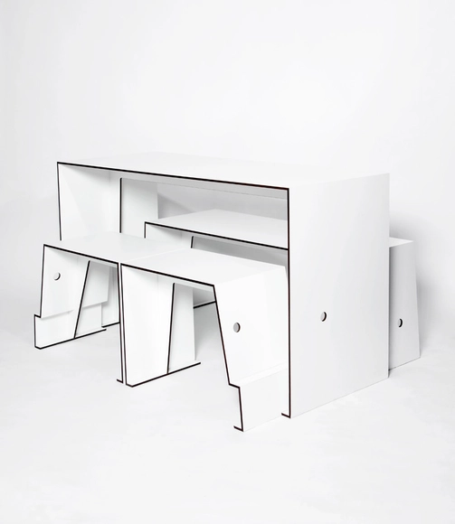 Mesa compacta de café / Sigurd Larsen - Imagen Principal