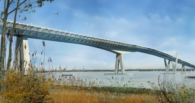 HOK Proposes East London Thames Crossing - Featured Image
