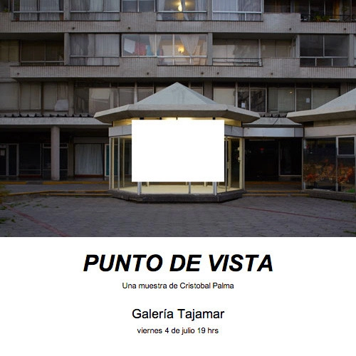 Exposición de Cristobal Palma: "Punto de Vista" - Imagen Principal