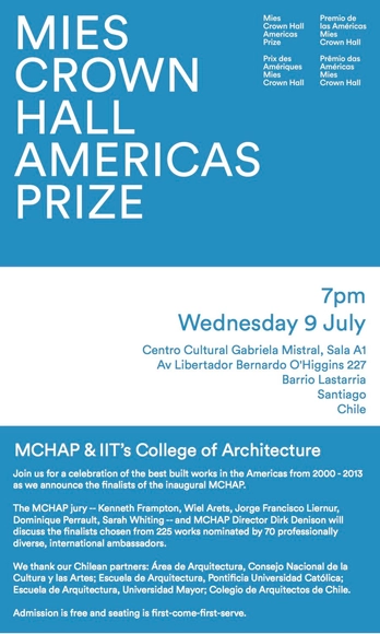 Mies Crown Hall Americas Prize premiará a los mejores edificios construidos en las Américas este miércoles - Imagen Principal
