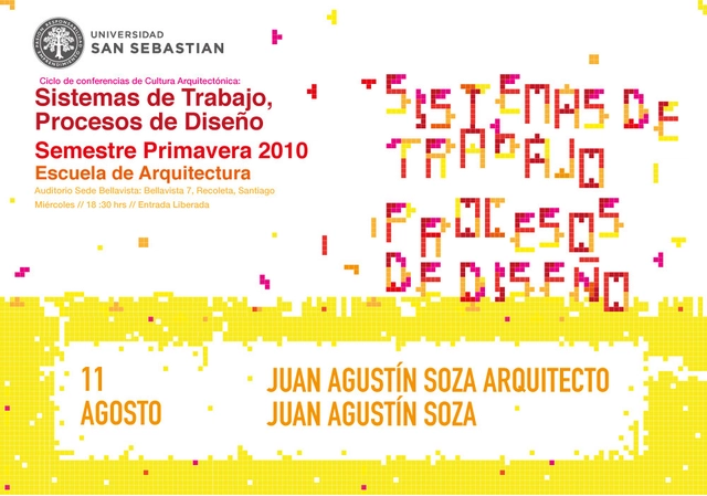 Conferencia Ciclos de Cultura Arquitectónica: Sistemas de trabajo, Procesos de Diseño - Imagen Principal