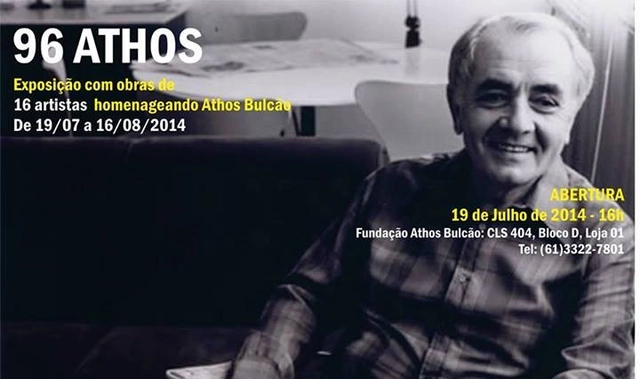 Exposição comemora os 96 anos do artista Athos Bulcão - Imagem de Destaque