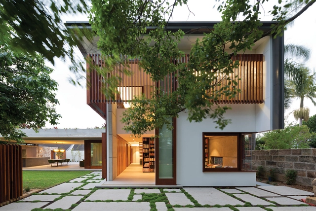 Hunters Hill House / Arkhefield - Windows, Door, Facade, Courtyard