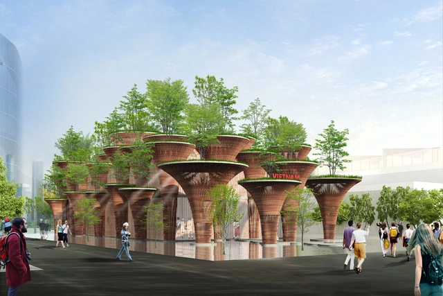 Expo Milan 2015: Pabellón vietnamita inspirado en la flor de loto / Vo Trong Nghia - Pabellón