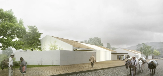 Primer Lugar en Concurso Casa del Campesino de Nuevo Gramalote / Colombia  - Centro Comunitario