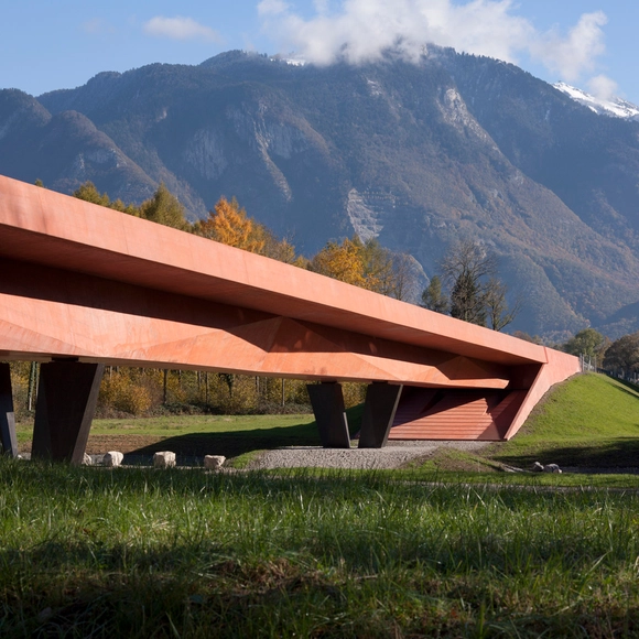 Puente sobre Rhone / Meier + Associés Architectes - Puente Vehicular