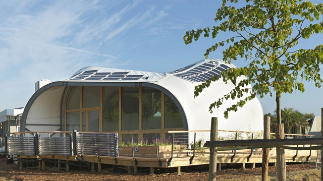 Techstyle Haus: An 800 Square Foot Fabric House That Uses 90% Less Energy - Featured Image