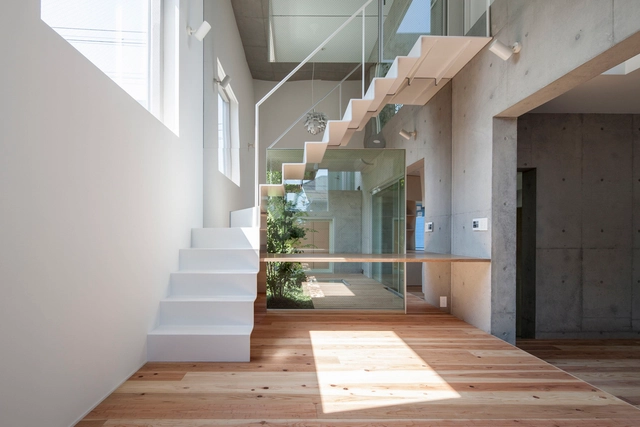 HOUSE-K / K2YT - Houses, Facade, Door, Stairs, Column