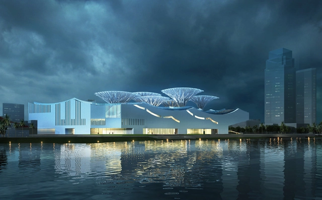 Ábalos + Sentkiewicz Arquitectos diseña museo con estructuras arbóreas para el control climático - Museo