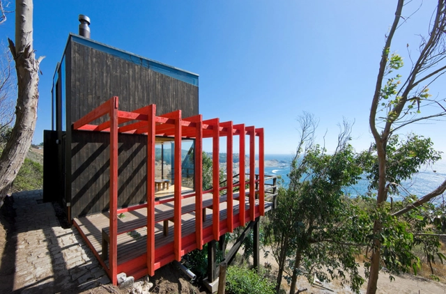 2 Hermanos Cabin / WMR Arquitectos - Houses, Stairs