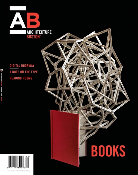 Latest Issue of ArchitectureBoston Devoted Entirely To Architecture & Design Books - Featured Image
