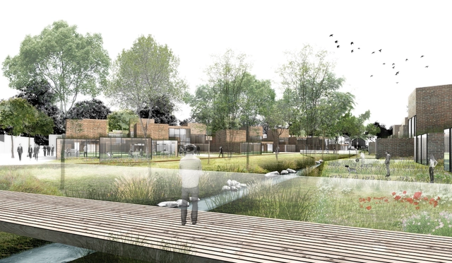 Mención Honrosa EUROPAN 12 / Ciney, Bélgica - Residencial
