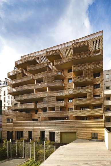 Archivo: Vivienda Colectiva con Madera - Imagen Principal