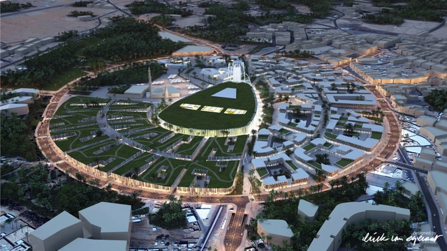 Erick van Egeraat propõe centro urbano exclusivo para pedestres na Arábia Saudita - Plano Diretor