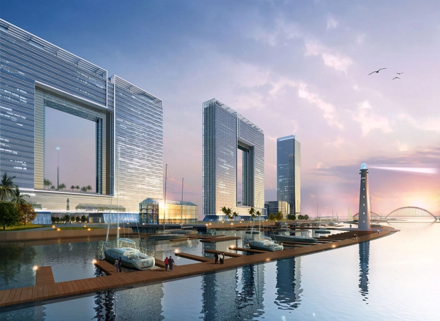 Atkins Designs Striking Office Complex in Guangzhou - Featured Image