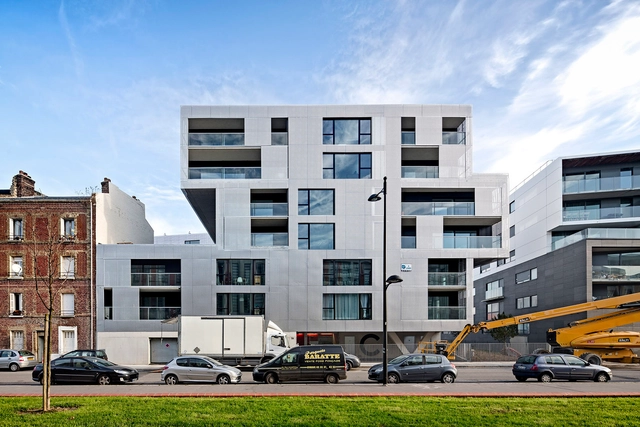 Housing in Le Havre / PHD Architectes - Social Housing, Facade