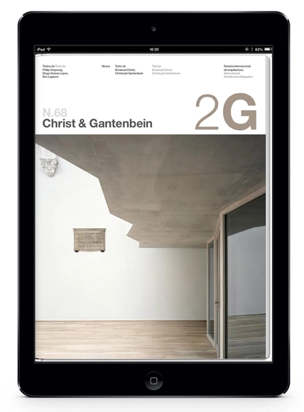 2G N.68 Christ & Gantenbein - Imagen Principal