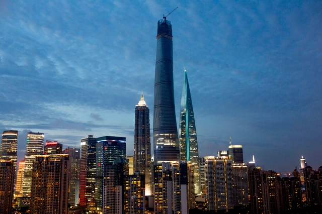 Shanghai Tower Enters Final Stage of Construction - Featured Image