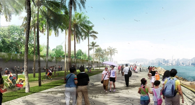 West Kowloon Cultural District Park / West 8 + Dennis Lau & Ng Chun Man Architects & Engineers + ACLA - Cultural Center, Coast