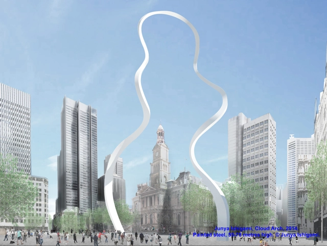 Junya Ishigami to Install "Cloud Arch" in Downtown Sydney - Featured Image