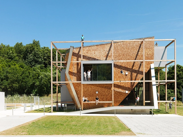 Office Off  / heri&salli - Office Buildings, Facade, Stairs